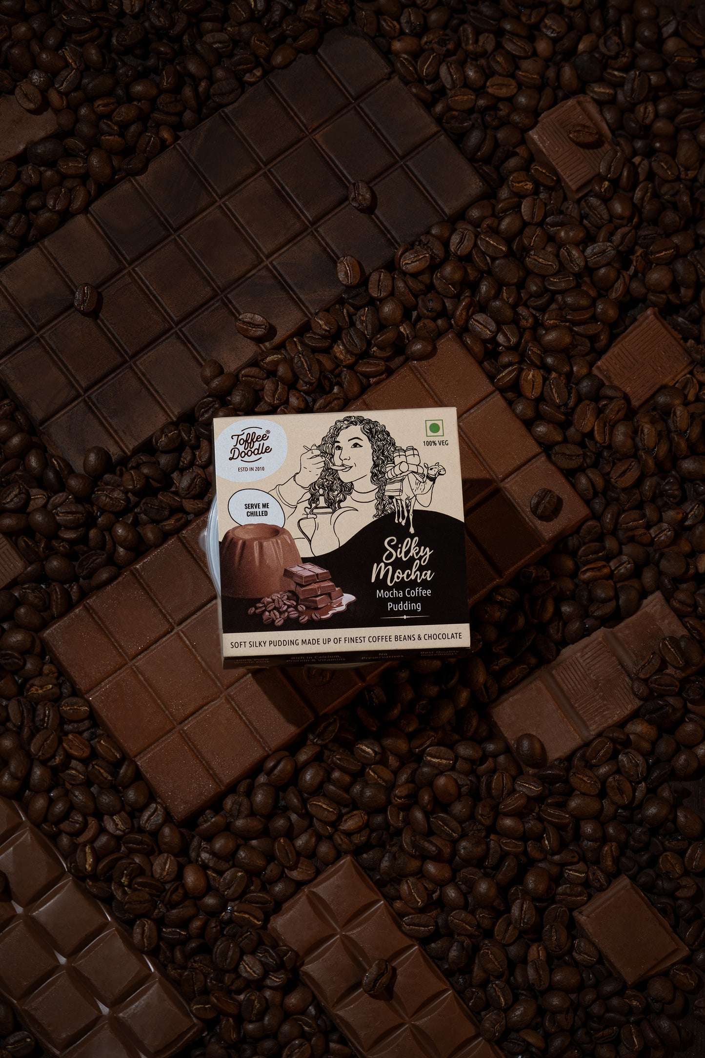 Toffee Doodle Silky Mocha Coffee Pudding