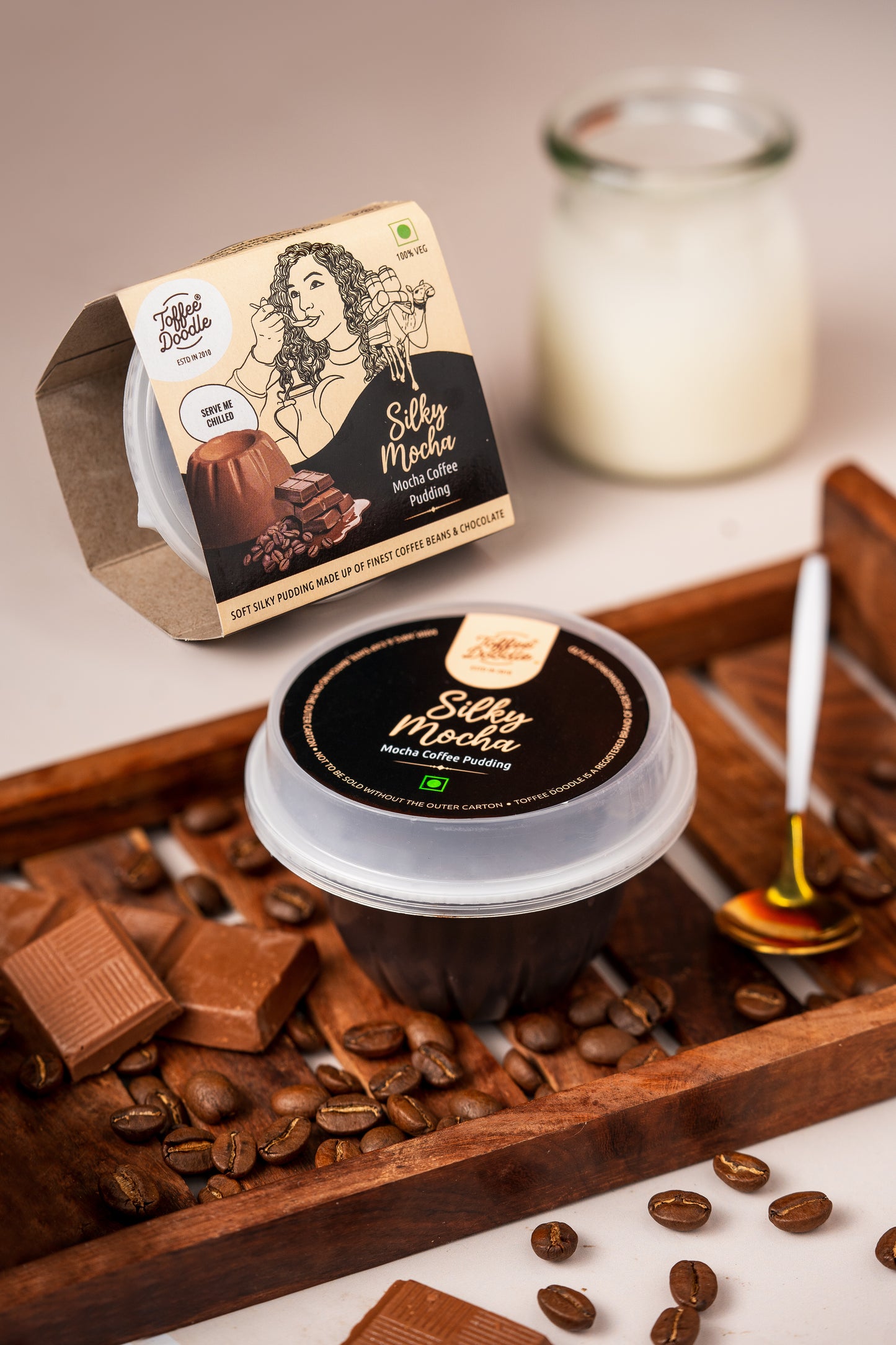 Toffee Doodle Silky Mocha Coffee Pudding
