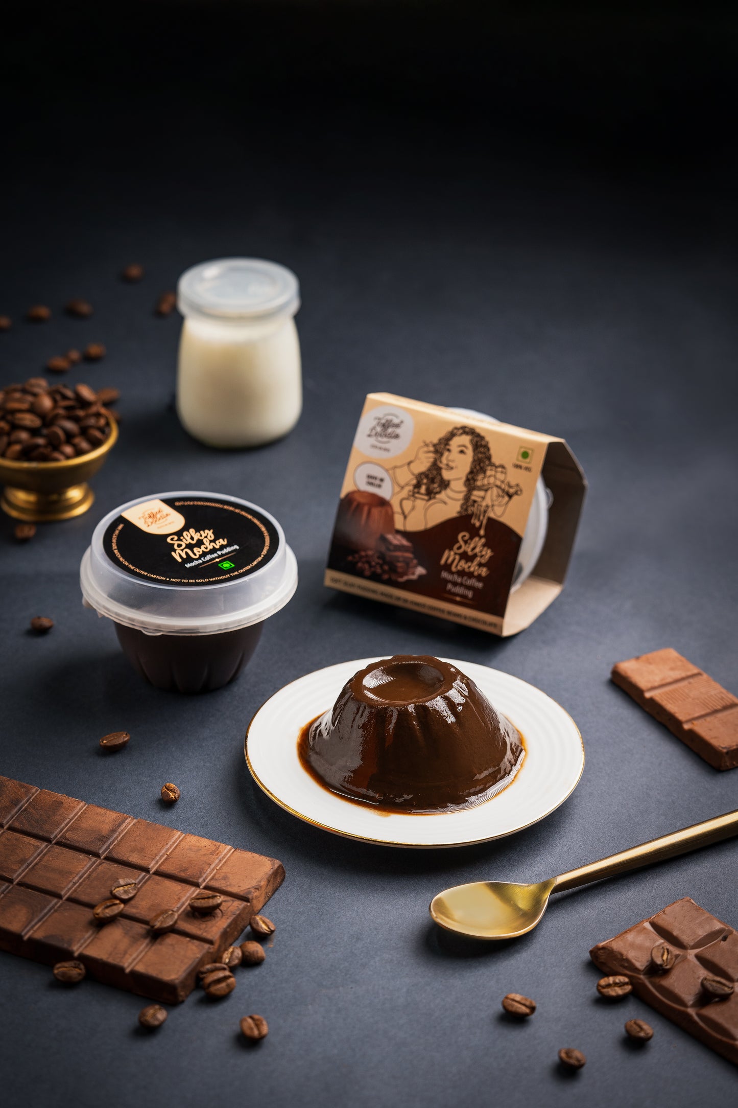 Toffee Doodle Silky Mocha Coffee Pudding