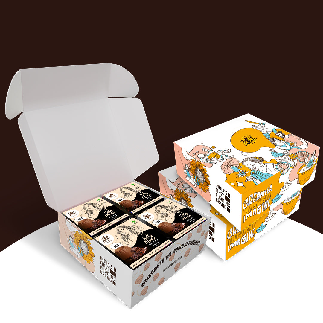 Toffee Doodle Box of 12 puddings