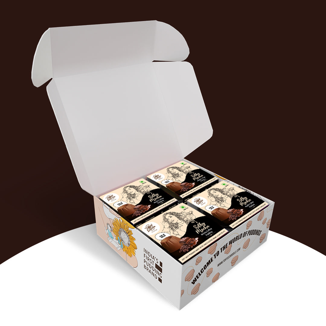 Toffee Doodle Box of 4 puddings