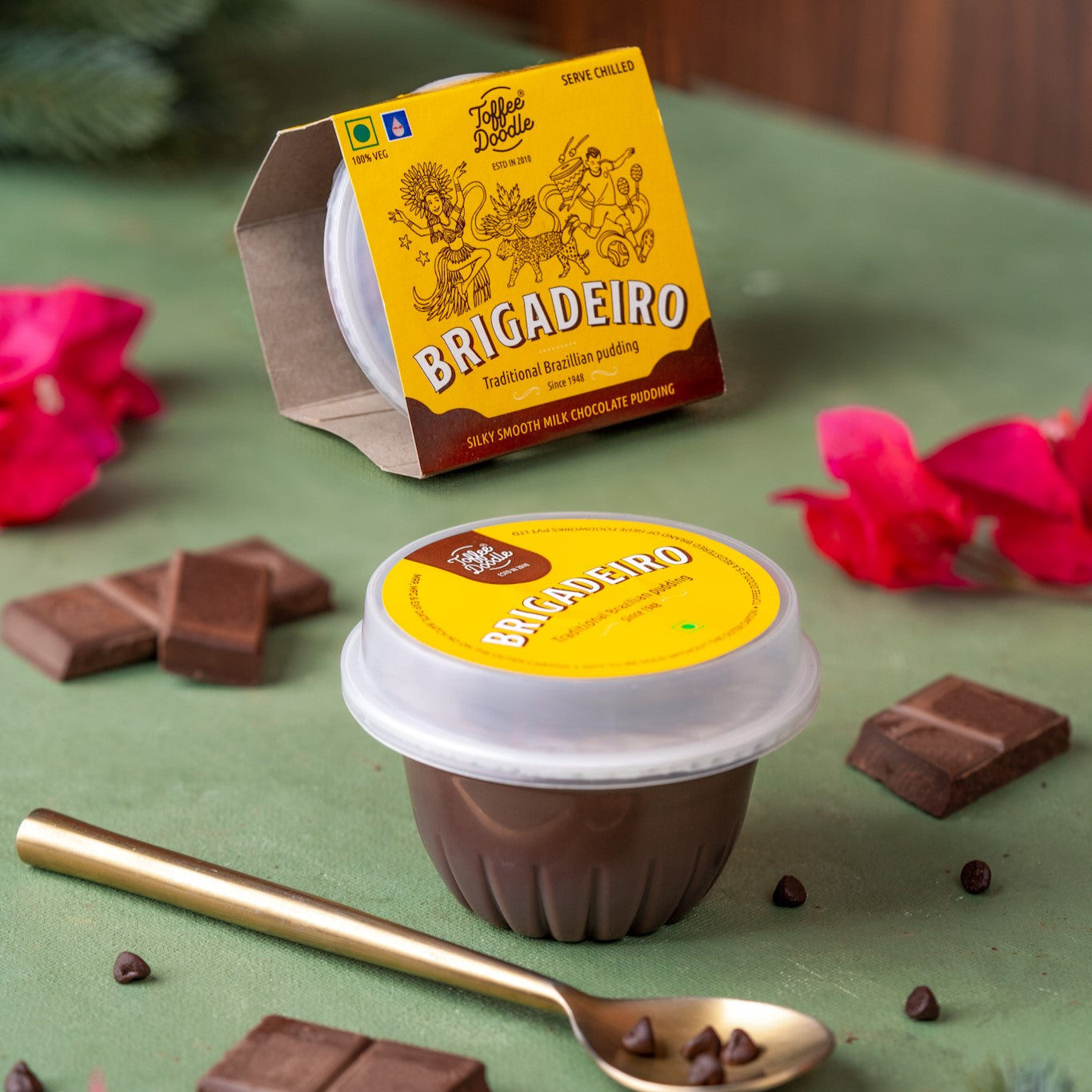 Toffee Doodle Brigadeiro Chocolate Mix Pudding