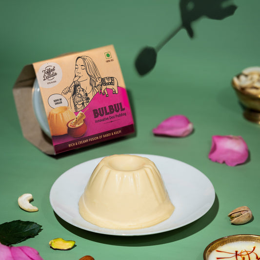 Toffee Doodle Bulbul Kulfi Pudding - Best Pudding Best Desert