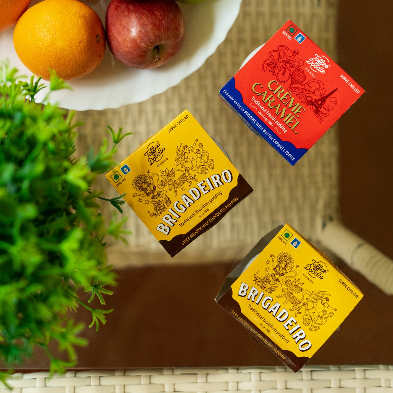 Toffee Doodle Mix Pudding Combo Box of 4 Puddings