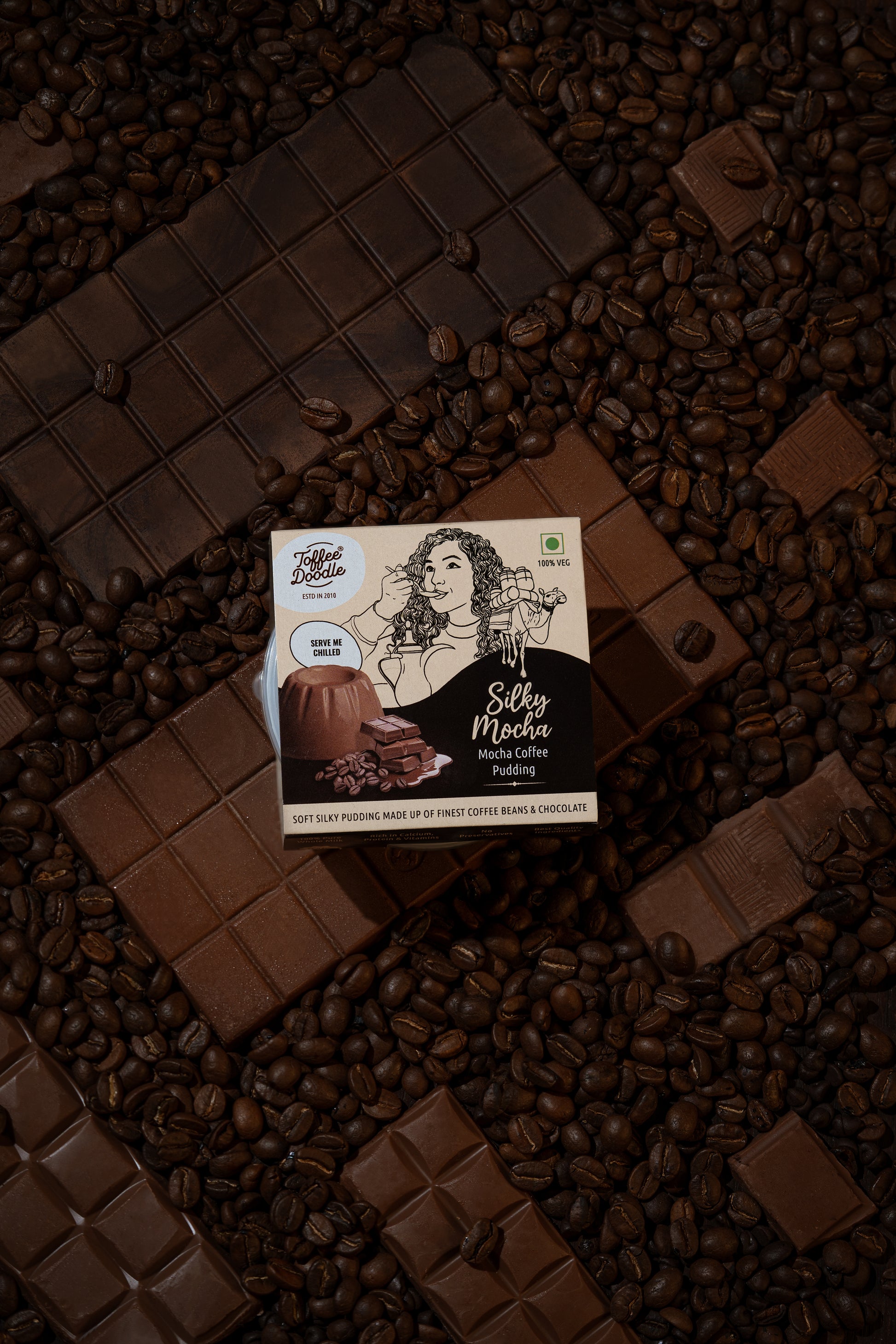 Toffee Doodle Silky Mocha Coffee Pudding