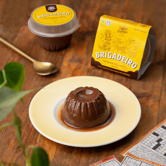 Toffee Doodle brigadeiro chocolate pudding