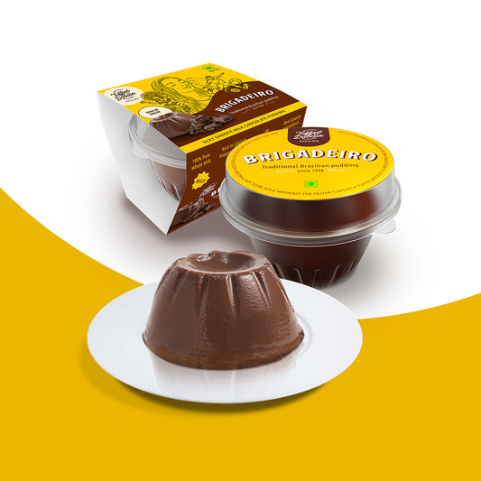 Toffee Doodle brigadeiro chocolate puddings